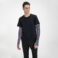 thumbnail image 5 of Fotbe Rainbow Animal Skin UV Sun Protection Arm Sleeves - Tattoo Cover Up - Basketball Arm Sleeve UPF 50 Cooling for Men Women, 5 of 8