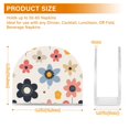 thumbnail image 4 of Yayeee Napkin Holder for Table Kitchen Paper Tissue Organization, Beige Retro Flower, 4 of 8