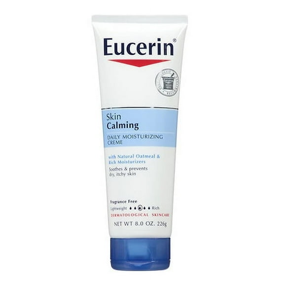 Eucerin Dry Skin Therapy Calming Creme - 8 Oz, 2 Pack