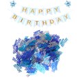 thumbnail image 4 of BRIGHTFUFU 1 paquete de 15 g de confeti de feliz cumpleaños para decoración de mesa, confeti, suministros para fiesta de cumpleaños (azul + plata), 4 of 7