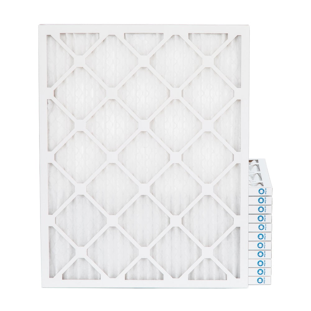 12-Pack 16x20x2 MERV 11 Pleated Home A/C Furnace Air Filter 