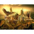 thumbnail image 1 of Taladro de pintura de diamante 5D Kits de bricolaje Ronda completa Harry Potter Castle Mosaic (E1967) FLhrweasw Nuevo, 1 of 9
