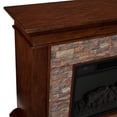 thumbnail image 6 of SEI Furniture Canyon Heights Electric Fireplace in Maple, 6 of 9