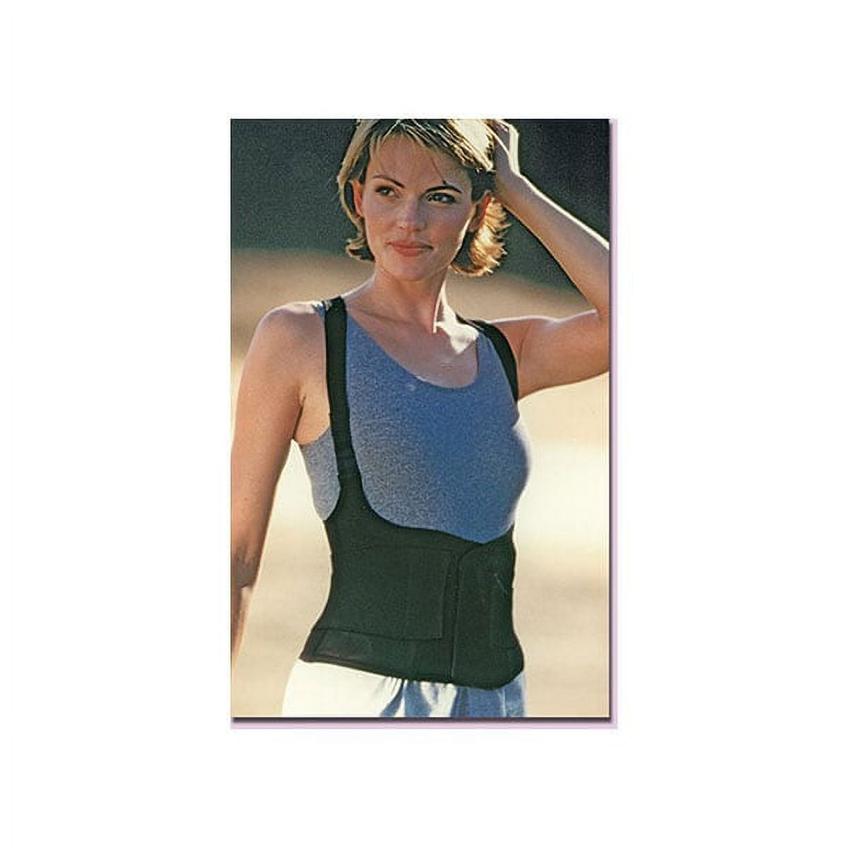 Womens Original Cincher Back Posture Spinal Alignment Support - Black - X-Large