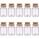 thumbnail image 1 of 10 botellas pequeñas de vidrio con tapas de corcho, mini botellas de vidrio con tapones, frascos de hechizos vacíos, botellas pequeñas para mensajes, pequeñas botellas de deseos, poti en miniatura, 1 of 5