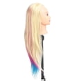 thumbnail image 4 of Cabeza de maniquí BuyWeekMX para Peinar el Cabello Colorido, 4 of 9