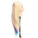 thumbnail image 4 of Cabeza de maniquí BuyWeekMX para Peinar el Cabello Colorido, 4 of 9