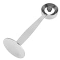 thumbnail image 2 of Coffee Scoop - Dual-Purpose Stainless Steel Tamping Measuring Coffee Bean Powder Spoon Scoop, 2 of 8