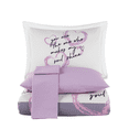 thumbnail image 4 of Hobby Voyager Lilac - Poplin Studio Duvet Cover Set, 4 of 4