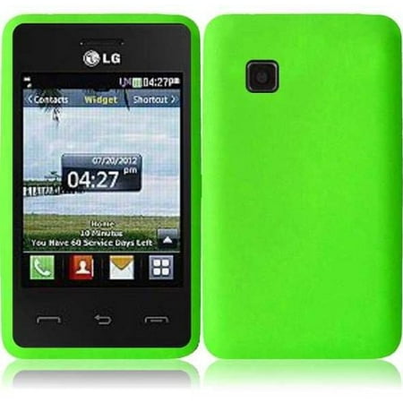 Silicone Skin Case for LG 840G - Green