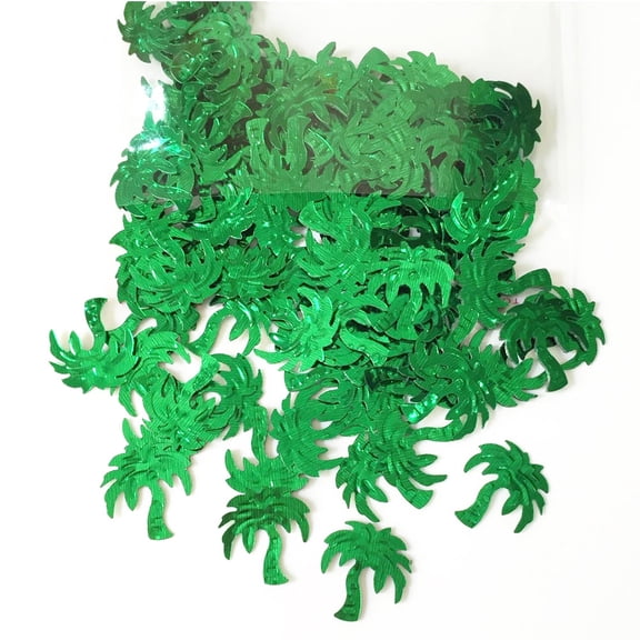 Wedding Celebration Decorative Table Scatters Sequin Confetti Supplies (Coconut Tree)