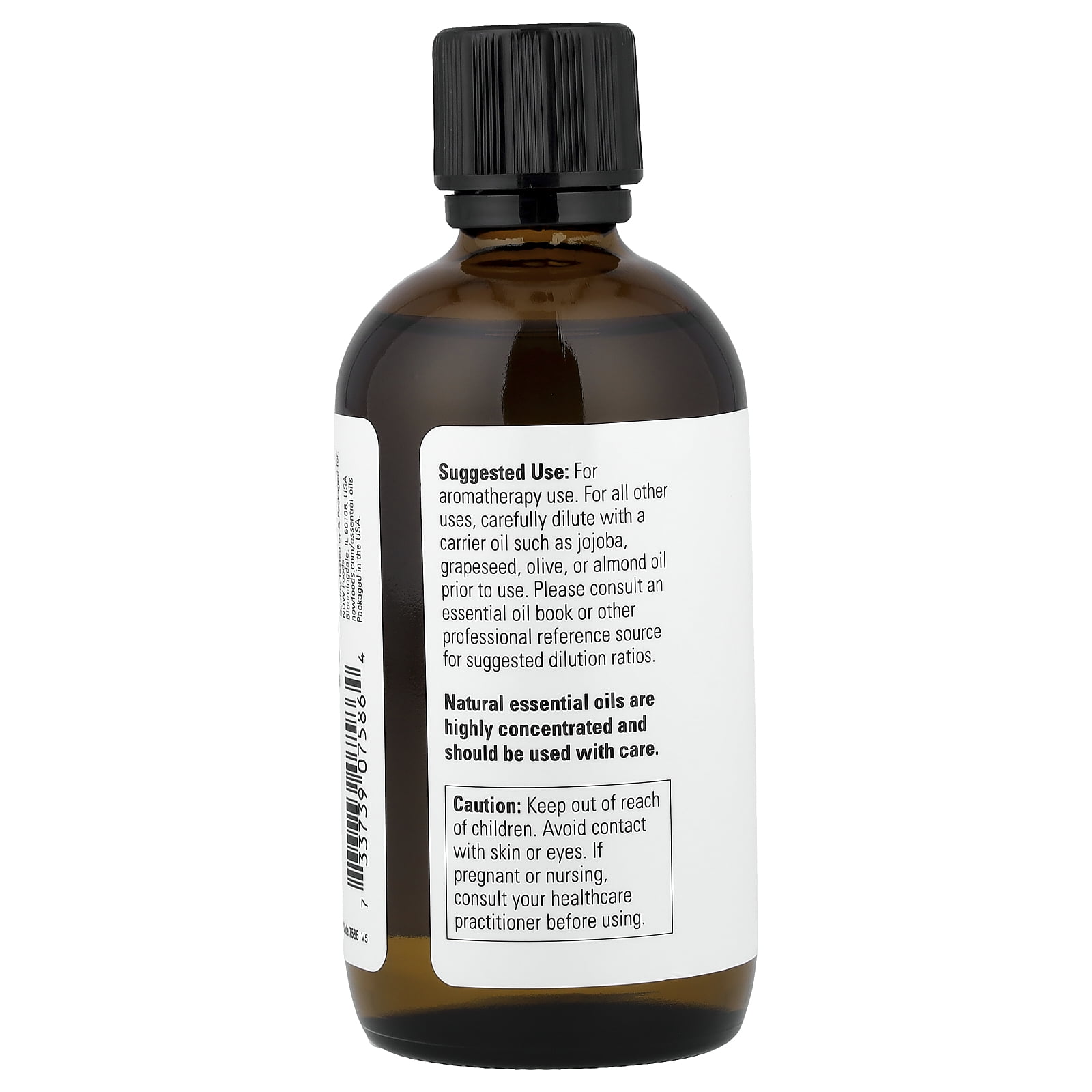 NOW Essential Oils, Peppermint Oil, Invigorating Aromatherapy Scent, Steam Distilled, 100% Pure, Vegan, Child Resistant Cap, 4-Ounce