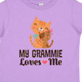 thumbnail image 4 of Inktastic My Grammie Loves Me Granddaughter Girls Toddler T-Shirt, 4 of 5