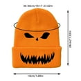 thumbnail image 2 of Autumn Winter Baseball Cap Fashion Pattern Outdoor Warm Comfortable Halloween Hat, 2 of 2