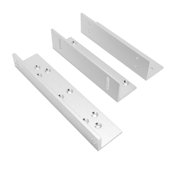Bracket Inward Door Z L Bracket 180KG Holding Force Aluminum Alloy Z L Holder Stand for Electromagnetic Lock
