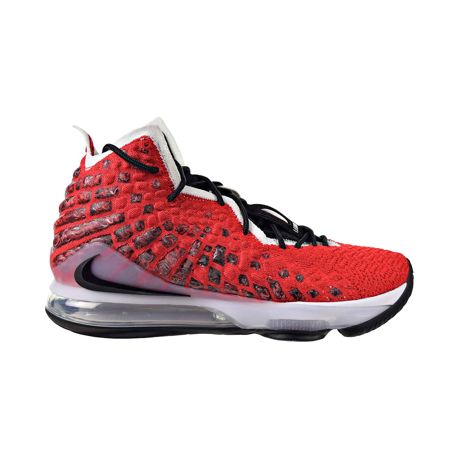 Nike LeBron 17 "Uptempo" Men's Basketball Shoes University Red-Black bq3177-601 - image 1 of 6