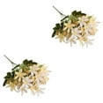 thumbnail image 1 of Transemion 1/2/3/5 Realistic Appearance Artificial Flower Low Maintenance For Life Elegant Mini Lily5 2PCS, 1 of 6