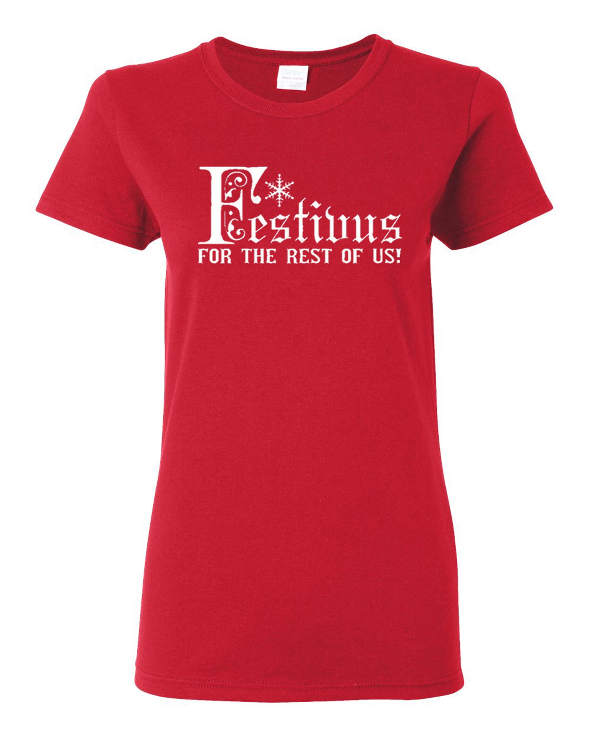 Adult Festivus For The Rest Of Us Funny Humor Parody Christmas T-Shirt Tee 