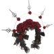 thumbnail image 3 of Diadema gótica con corona de Halo para adultos y mujeres, banda para el pelo para Cosplay, banda para el pelo para fiesta de Halloween, 3 of 8
