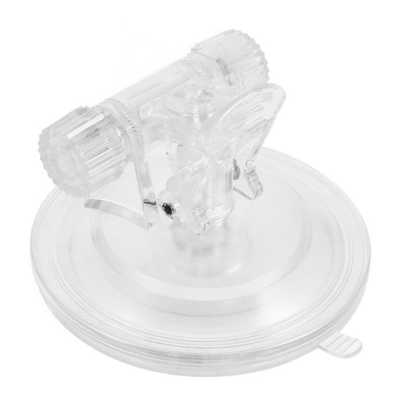 BERTDOMD Adjustable Car Cup Holder Flag Mount with Plastic Flagpole Holder for Cars, Trucks, Boats, RVs - Clear Design