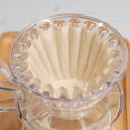 thumbnail image 4 of Filtro de papel de goteo ondulado para cafetera (1-2 tazas) Café 50 piezas Hugtrwg Para estrenar, 4 of 6