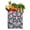 White-125, variant on Autumn Leaves and Floral Canvas Tote – Rustic Country Style Shopping Bag