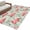 Peach Pink Green, variant on Runner Rug 2'x6', Pink Flamingo Washable Non-Slip Hallway Runner Rugs, Blue Summer Tropical Plants Leaves Bedside Rugs Floor Mats Carpet Runners for Kitchen Bathroom Laundry Room