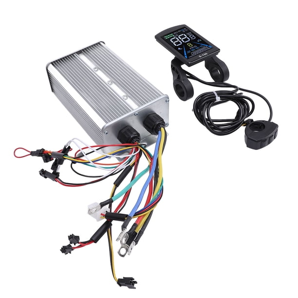 Medidor De Pantalla De Bicicleta Eléctrica, Kit De Controlador De Bicicleta Eléctrica De 3 Modos De Autoaprendizaje De Onda Sinusoidal Para Conversión