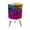 Color 3, variant on Small Trash Can with Lid Pastel Stripes Rainbow Stripes Summer Stripes Seamless 1.8 Gallon Dog Proof Trash Can Round Garbage Can Waste Bin Wastebasket for Bathroom Bedroom Living Room