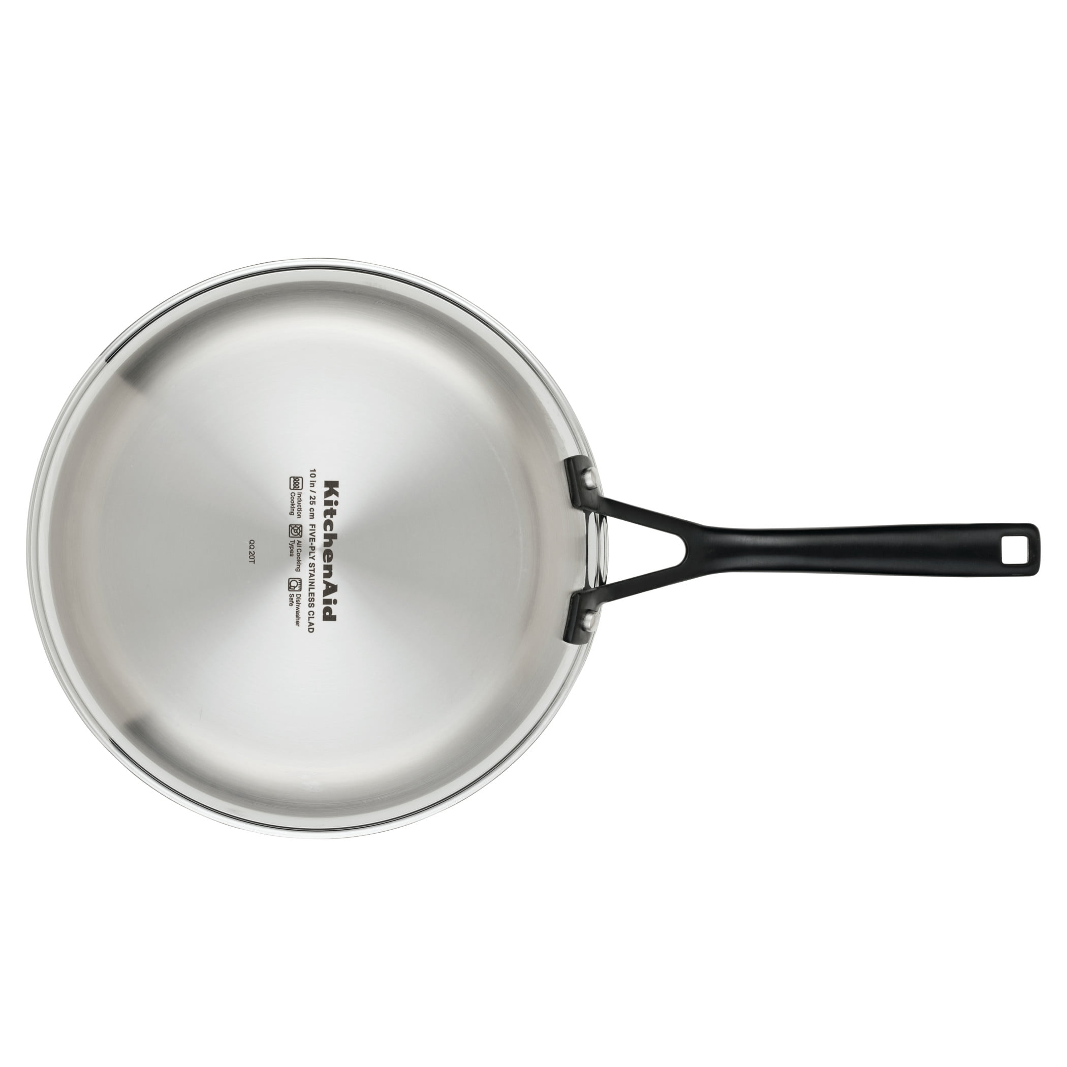 Kitchenaid 10 5-ply Clad Stainless Steel Induction Frying Pan