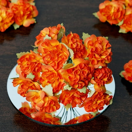 Balsacircle 72 Craft Paper Carnations Mini Flowers For Diy