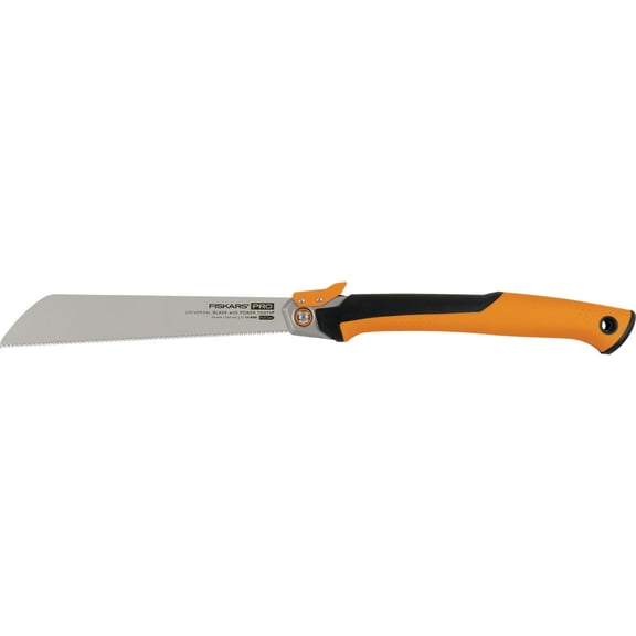 Fiskars Pro Power Tooth Folding Hand Saw - 13 TPI, 10 In Blade - 1 Piece — Heavy-Duty Construction, Professional Use