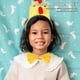 thumbnail image 4 of BRIGHTFUFU 1 set lindo atuendo de cosplay de pollo para niños con falda tutú de diadema y nudo de arco adecuado para fiestas de cosplay de Halloween o cumpleaños, 4 of 7