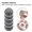 Clear, variant on SANWOOD Coin Storage Box,20Pcs 46mm Plastic Coin Holder Capsule Protector Case Collection Storage Box