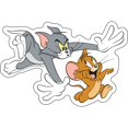 thumbnail image 1 of C&D Visionary Autocollants - Tom & Jerry Tom Chasing Jerry CDSTICK-18227, 1 of 1