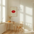 thumbnail image 4 of Hearts - Zürich Zurich Switzerland Illustration Modern Art Pop Art Minimalist Abstract Geometric Unframed Wall Art Print 18 x 24 inches, 4 of 16