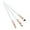 White, variant on Eyebrow and Makeup Brush Set Fine Angled Detailing Tools with Tail Design for Precision Cosmetic Application
