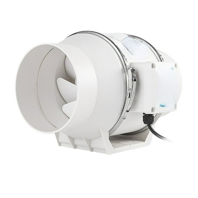 4inch Exhaust Fans Home Silent Inline Pipe Duct Fan Bathroom Extractor Ventilation Kitchen Toilet Wall Air Clean Ventilator ,Fast Wind Speed
