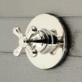 thumbnail image 2 of Kingston Brass KS3036AX 3-Way Diverter Valve with Trim Kit, Polished Nickel, 2 of 3
