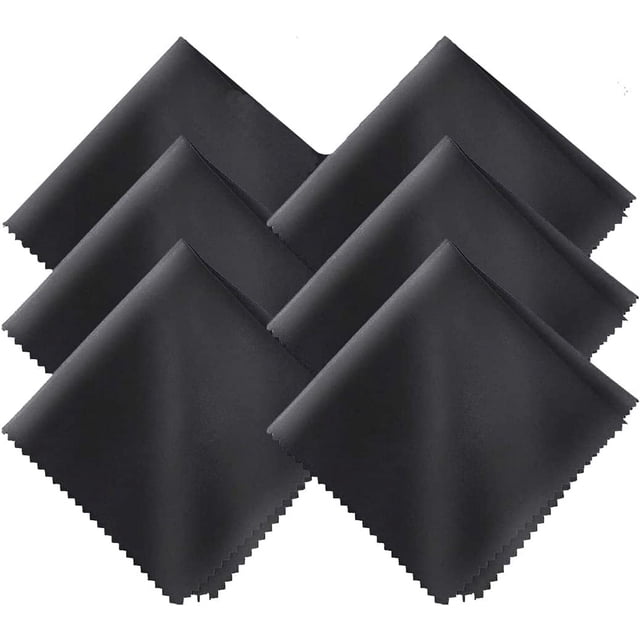50 Uds. Paño de limpieza de gafas de microfibra, toallita de microfibra para gafas, toallitas para gafas, toallita para gafas, limpiador de gafas, gafas de microfibra, gamuza, joyería, paño plat