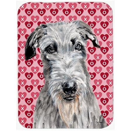 Scottish Deerhound Hearts and Love Mouse Pad, Hot Pad or Trivet SC9706MP