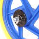 thumbnail image 5 of Juego Llanta Bicicleta Rodada 12 Eva Tricolor Fijo Rin Azul, 5 of 7