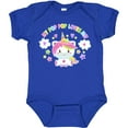 thumbnail image 3 of Inktastic My Pop Pop Loves Me with Cute Rainbow Unicorn Boys or Girls Baby Bodysuit, 3 of 5