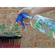Bottle Crew 32-Ounce Raindrops Flip Empty Plastic Spray Bottle for Cleaning and Gardening