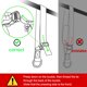 thumbnail image 4 of Bandas Asistencia Pull Up Asistidas Ajustables para El Entrenamiento Fuerza (d 225 Libras), 4 of 9