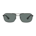 thumbnail image 1 of Ray-Ban 0RB349200262 Rb3492 Black Crystal Green Lens, 1 of 4