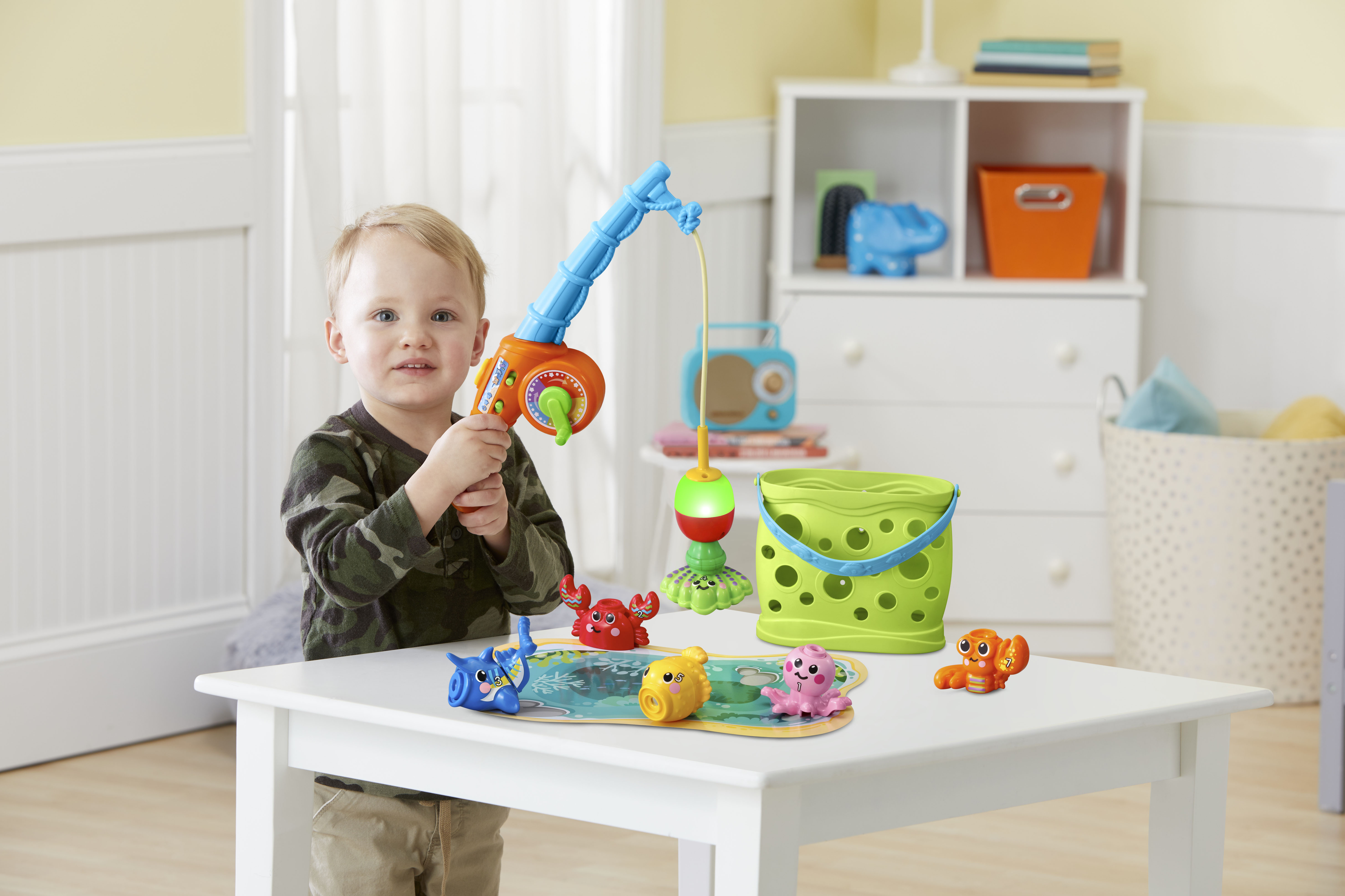 VTech® Jiggle & Giggle Fishing Set™ Learning Toy with 7 Sea Creatures - image 5 of 9