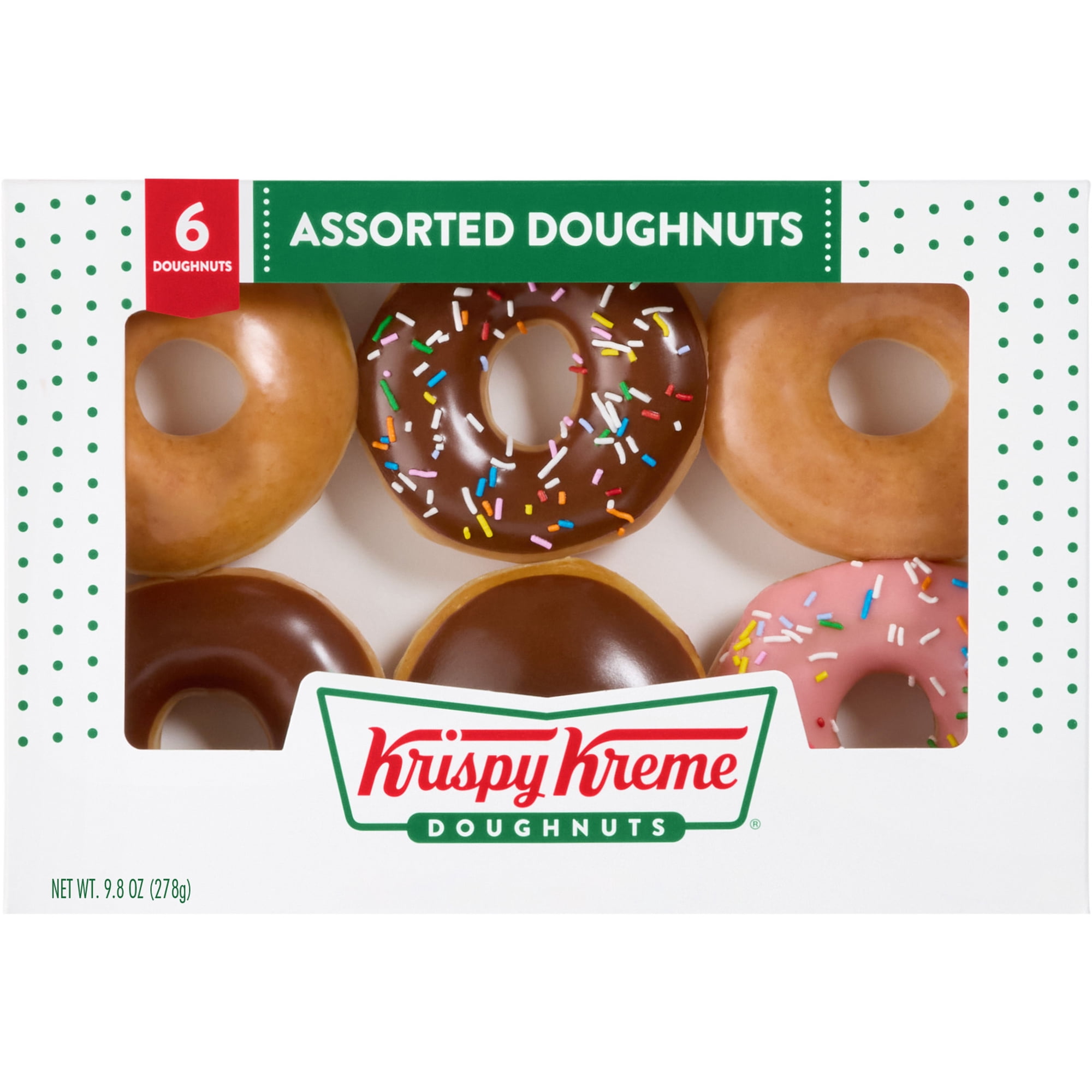 Krispy Kreme® 6-Count Classic Assorted Doughnut
