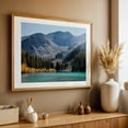thumbnail image 4 of Thomas Lake - Basalt Colorado Photography Mountain Lake Landscape Nature Autumn Scenic Wilderness Oak Framed Wall Art Print 12 x 18 inches, 4 of 6