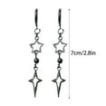 thumbnail image 5 of BQBQERT Trendy Gothic Earrings Accessory Dangle Ear Studs Jewelry Gothic Ear Pendant for Daily Wear Dates Parties, 5 of 11